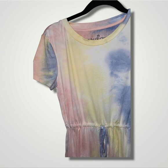 Juniors' WallFlower Knit Tie Dye Dress NWT M - Picture 4 of 9
